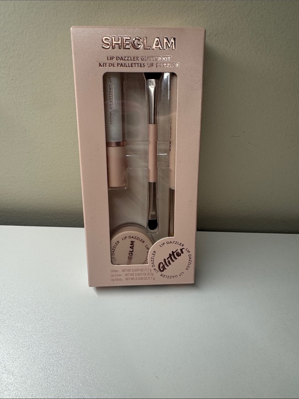 SHEGLAM Lip Dazzler Glitter Kit - Pink